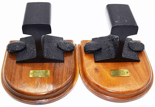 ARGENTINE CENTRAL R.R. BOOKENDS