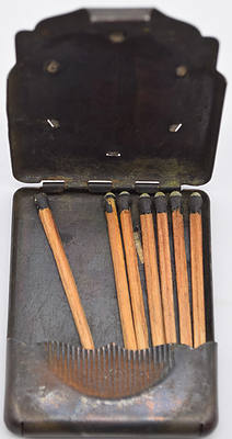 BROTHERHOOD OF RAILROAD TRAINMAN MATCH SAFE