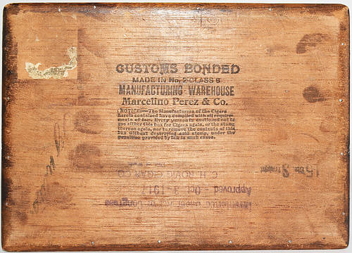 NORTHERN PACIFIC RAILWAY CIGAR BOX