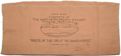 NORTHERN PACIFIC RAILWAY SHOE BAG