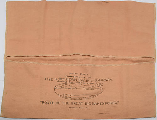 NORTHERN PACIFIC RAILWAY SHOE BAG
