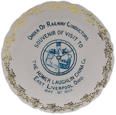 ORDER OF RAILWAY CONDUCTORS PLATE