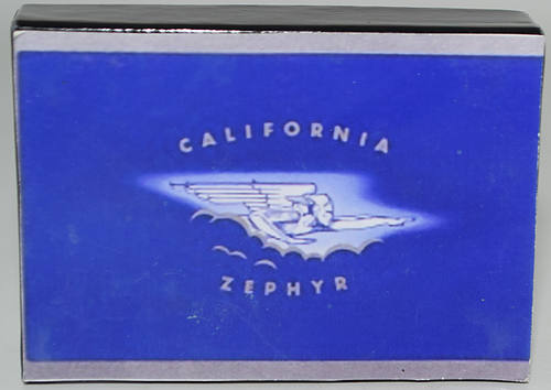 CALFORNIA ZEPHYR BADGE
