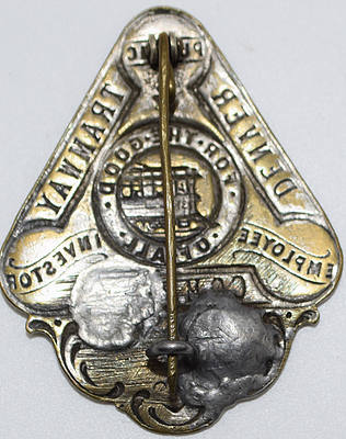 DENVER TRAMWAY COMPANY BADGE