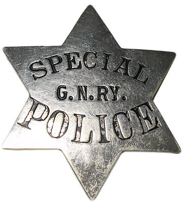 GNRY SPECIAL POLICE BADGE