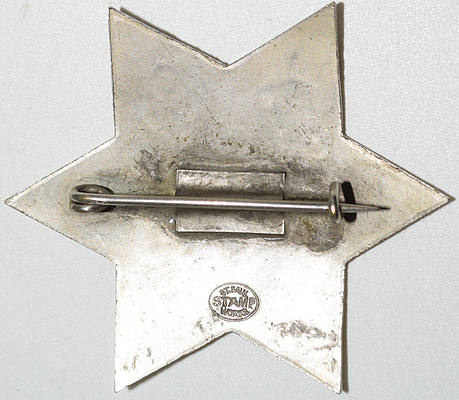NPRY RAILROAD WATCHMAN BADGE