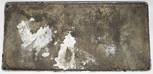 CANADIAN PACIFIC BUILDERS PLATE