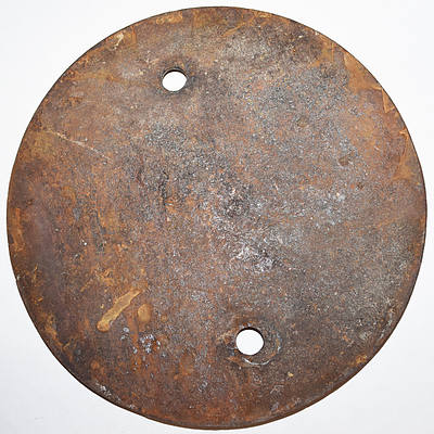DULUTH MISSABE & IRON RANGE BUILDERS PLATE
