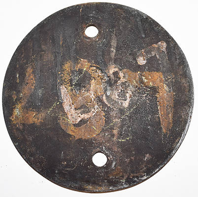 DULUTH MISSABE & NORTHERN BUILDERS PLATE