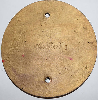 ILLINOIS CENTRAL BUILDERS PLATE
