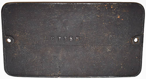 SOUTHERN PACIFIC BUILDERS PLATE