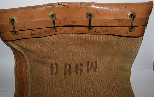 D&RGW MAIL BAG