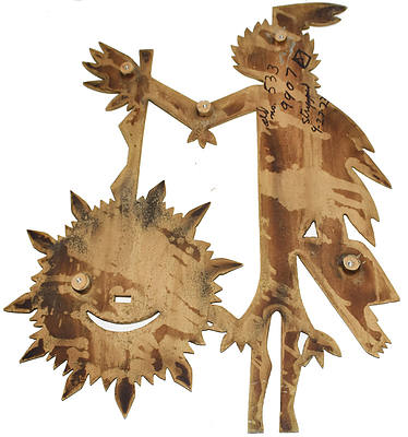 SANTA FE WALL PLAQUE