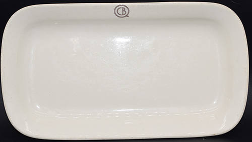 CB&Q DUBUQUE PLATTER