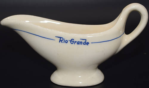 D&RGW PROSPECTOR SAUCE BOAT