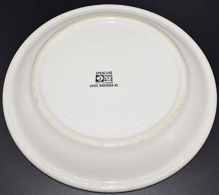 GN MOUNTAINS & FLOWERS PLATE