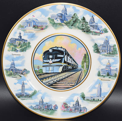 MP STATE CAPITOLS PLATE