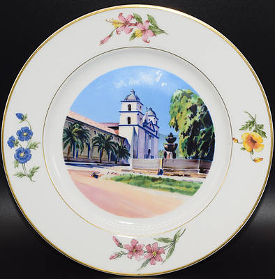 SP MISSION SERVICE PLATE