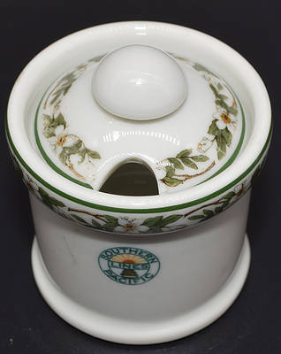 SP SUNSET MUSTARD POT