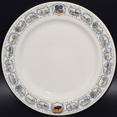 UP HISTORICAL PLATE