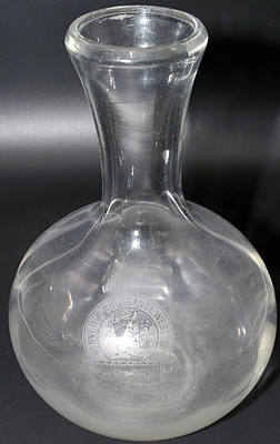 D&RGW GLASS CARAFE