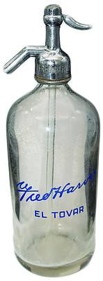 FRED HARVEY EL TOVAR BOTTLE
