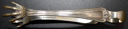DL&WRR SUGAR TONGS