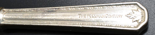 The PULLMAN COMPANY FLATWARE