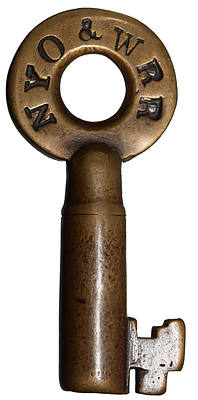 NYO&W RR KEY