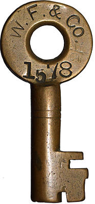 WF&CO 1578 KEY