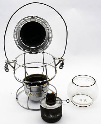 CB&QRR LANTERN