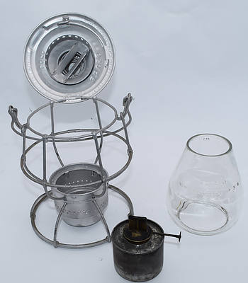 B&ORR LOCO LANTERN