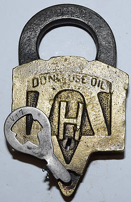MISSOURI PACIFIC RAILWAY LOCK