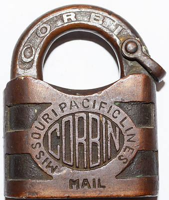 MISSOURI PACIFIC LINES MAIL LOCK
