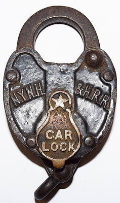 NYNH&HRR CAR LOCK LOCK