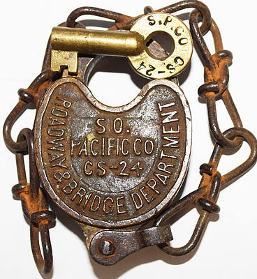 SO. PACIFIC CO CS-24 LOCK