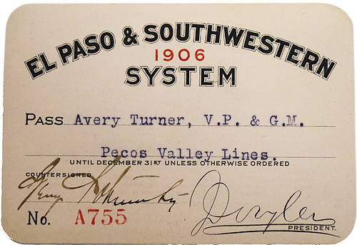 EL PASO & SOUTHWESTERN SYSTEM