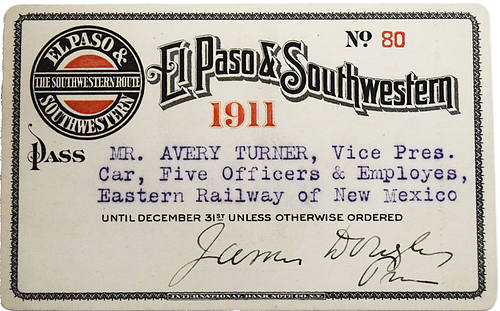 EL PASO & SOUTHWESTERN