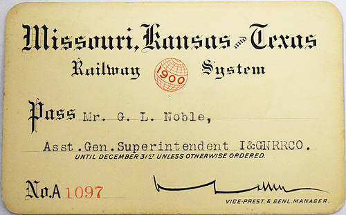 MISSOURI KANSAS & TEXAS RAILWAY SYSTEM