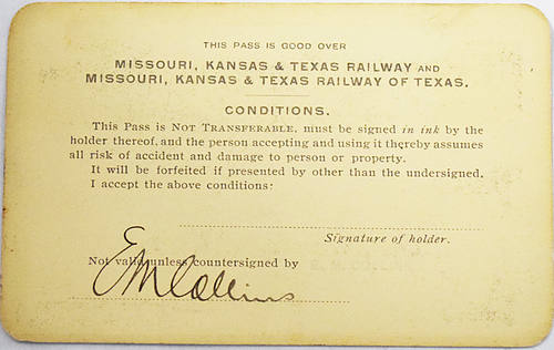 MISSOURI KANSAS & TEXAS RAILWAY SYSTEM