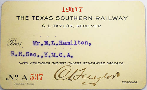 TEXAS SOUTHERN RAILWAY