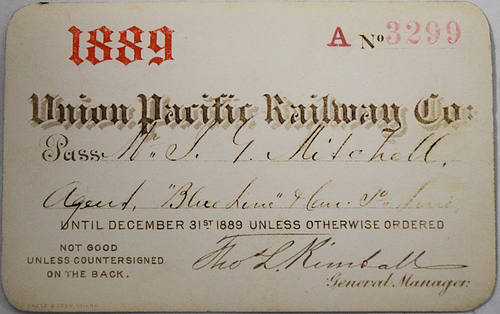 UNION PACIFIC RAILWAY CO