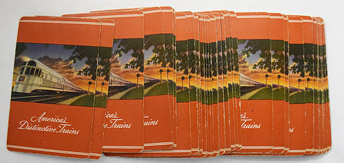 CB&Q BURLINGTON ROUTE CARDS