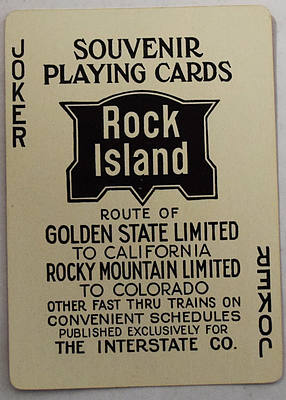 CRI&P ROCK ISLAND CARDS