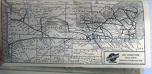 CHICAGO & NORTH WESTERN - BOOKLET