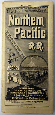 NORTHERN PACIFIC TIMETABLE