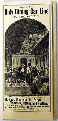 NORTHERN PACIFIC TIMETABLE
