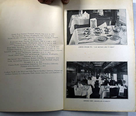 NORTHERN PACIFIC MENU