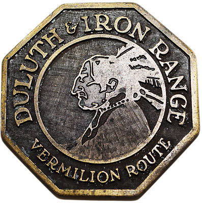 DULUTH & IRON RANGE VERMILION ROUTE PAPERWEIGHT
