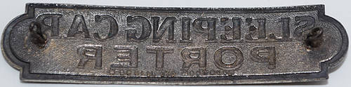 SLEEPING CAR PORTER CAP